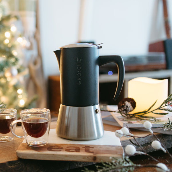 Grosche Milano Stovetop Espresso Maker & Reviews Wayfair